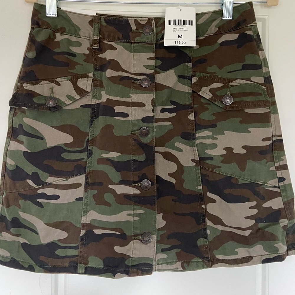 Camo skirt